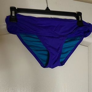 Royal blue lowcut swimsuit bottom